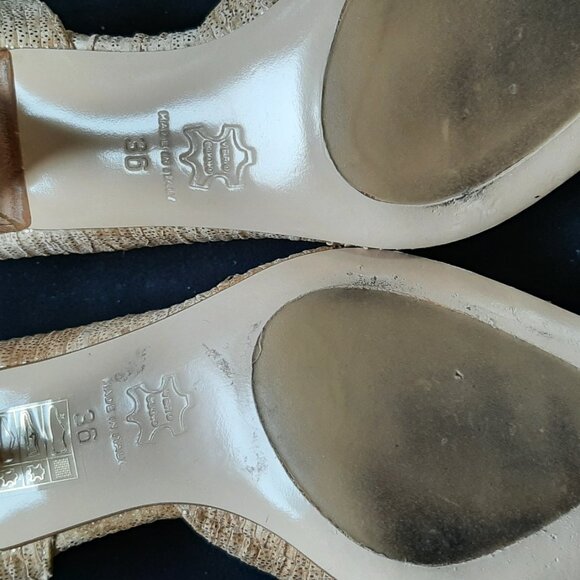 Woman's Evening Shoes Size 36 - Picture 5 of 6